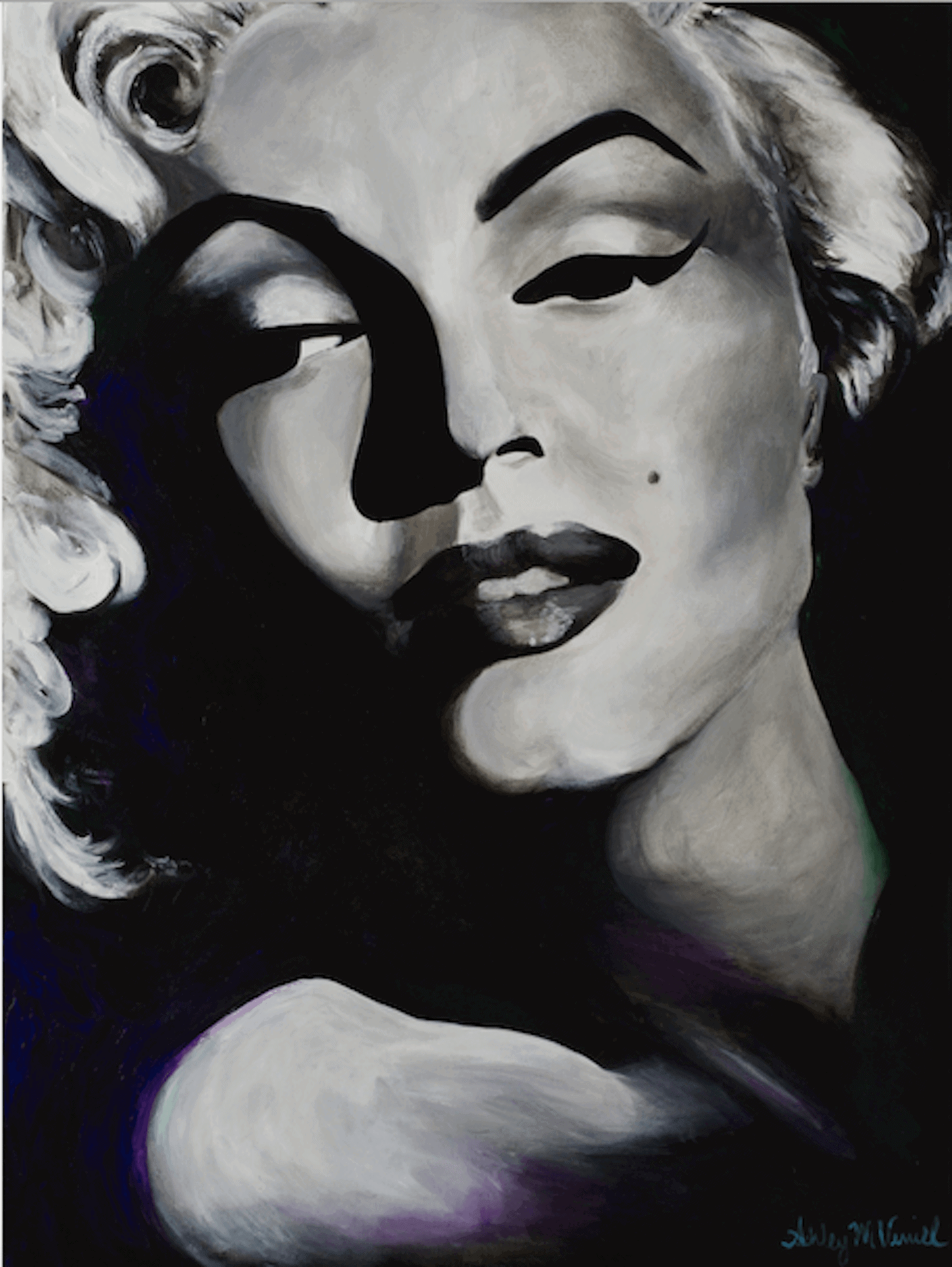  Painting of Marylin Monroe